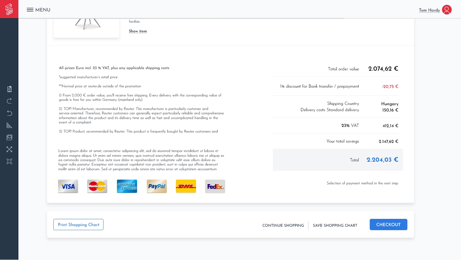 Order | Upform CPQ module can also be used to streamline order management and help ensure accuracy and compliance with pricing rules. It can manage repeat orders and subscriptions, automatically generating renewal quotes and applying existing contracted terms and conditions to add-ons. Also it enables real-time, automated creation of high-quality documentation, both in form and content, that fits the business.